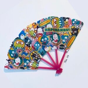 Sanrio characters water folding fan